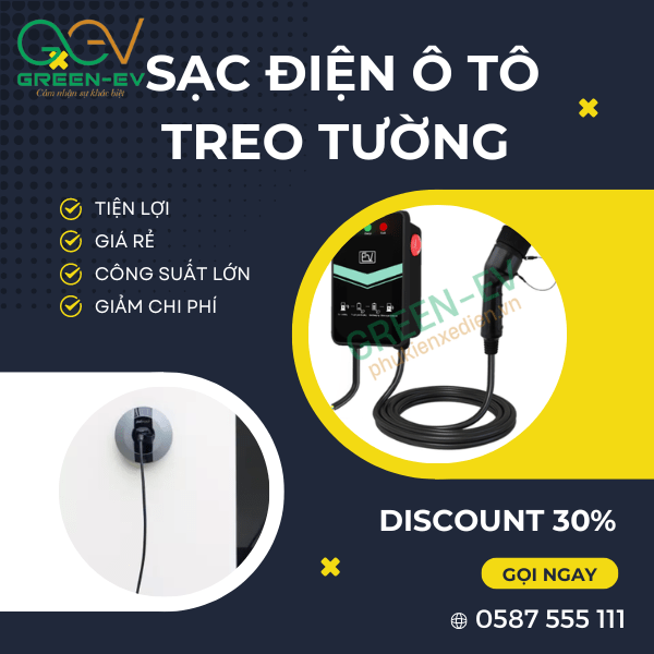 Sạc treo tường Vinfast uy tín